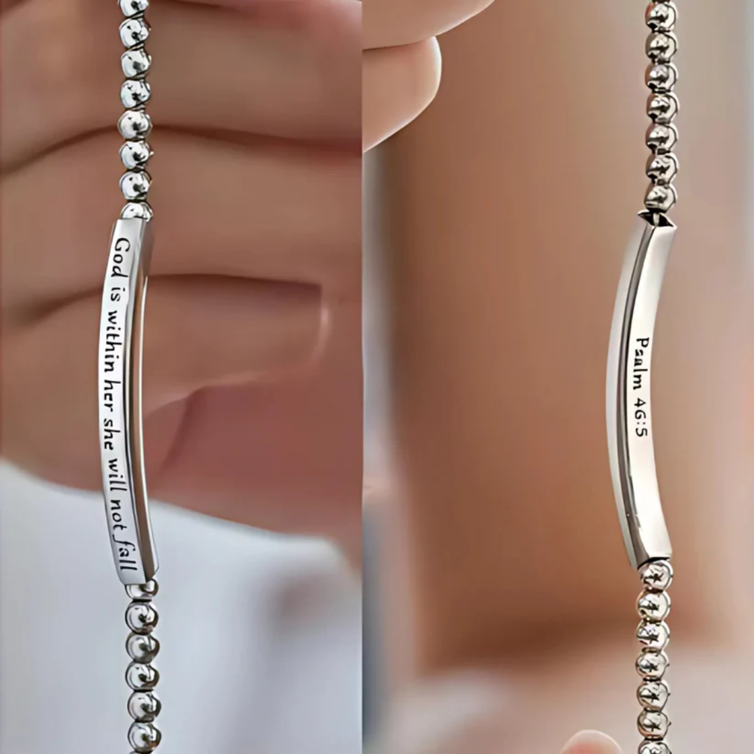Faith Bracelet - God is within her