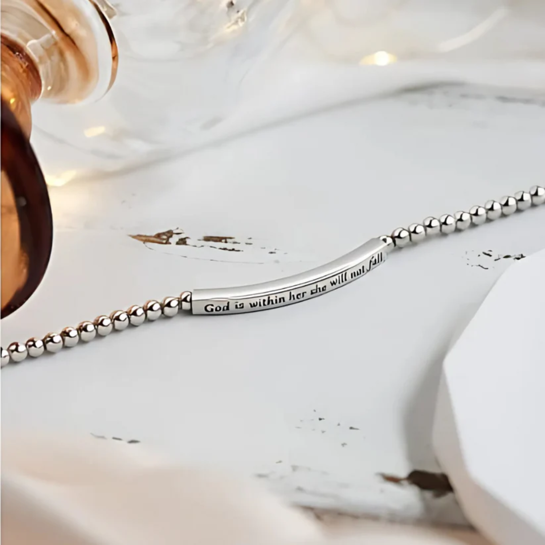 Faith Bracelet - God is within her