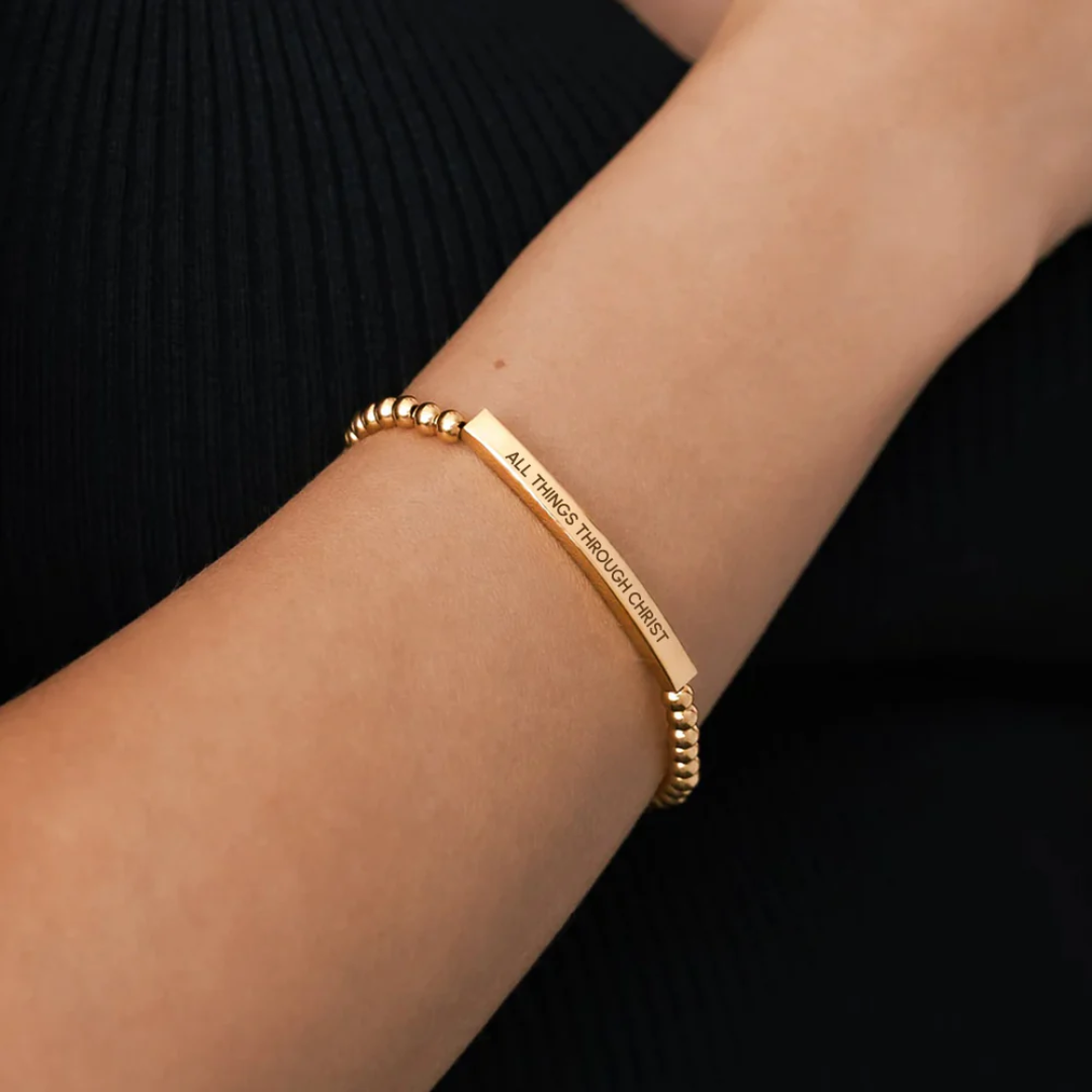 Faith Bracelet - All Things Through Christ
