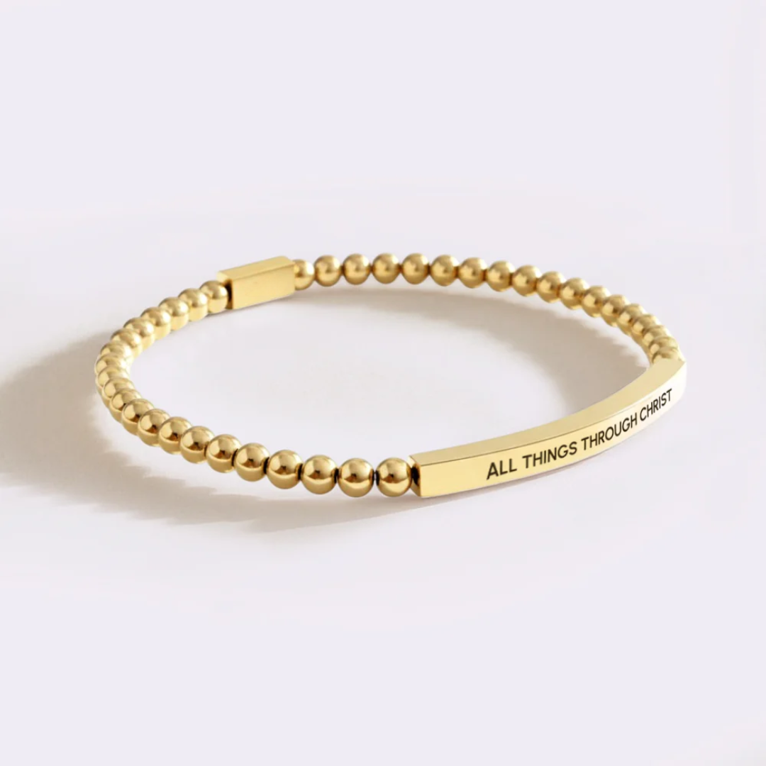 Faith Bracelet - All Things Through Christ