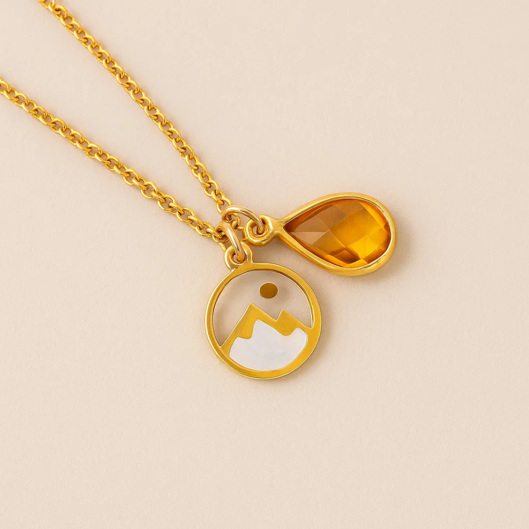 Faith Necklace - God Is Within Her