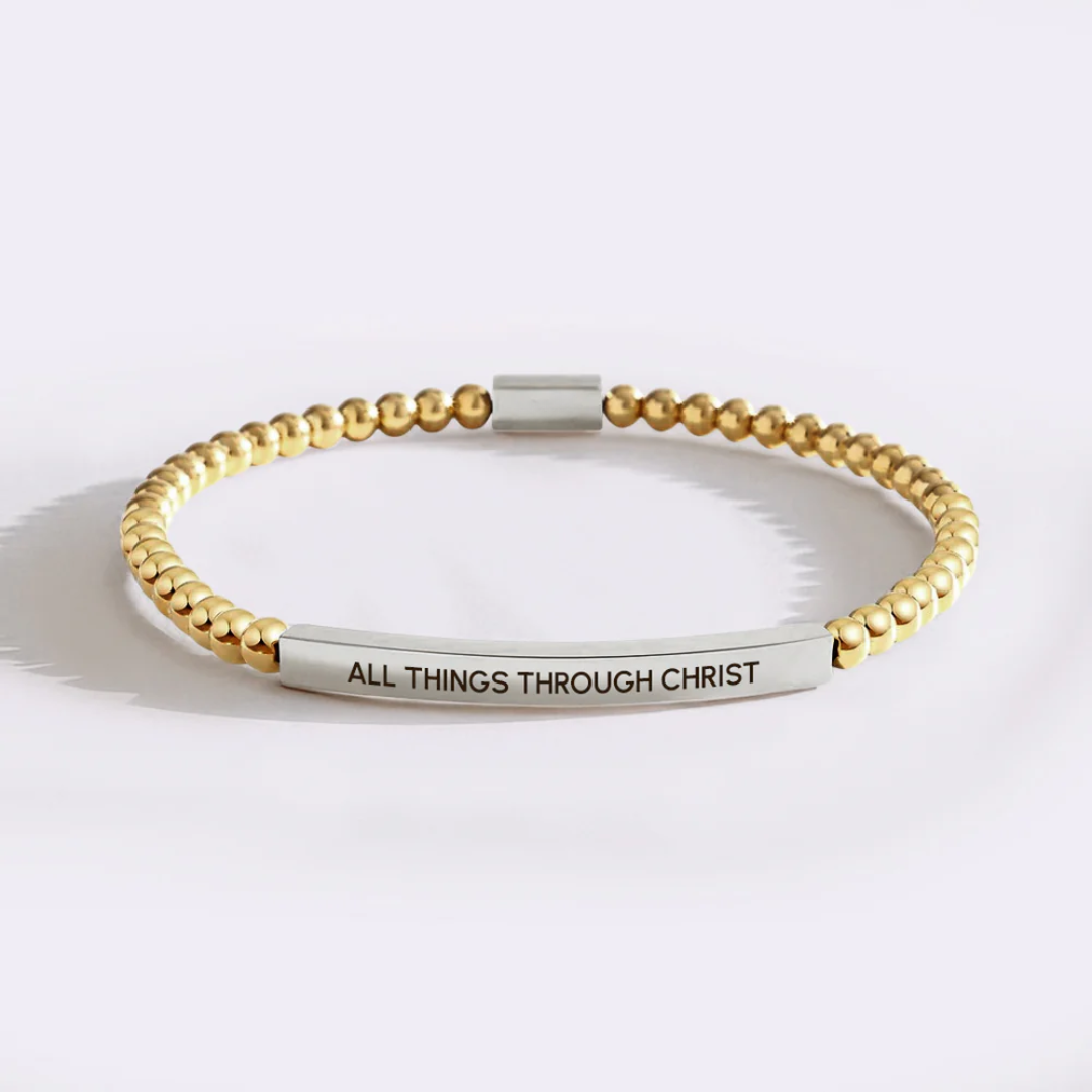 Faith Bracelet - All Things Through Christ