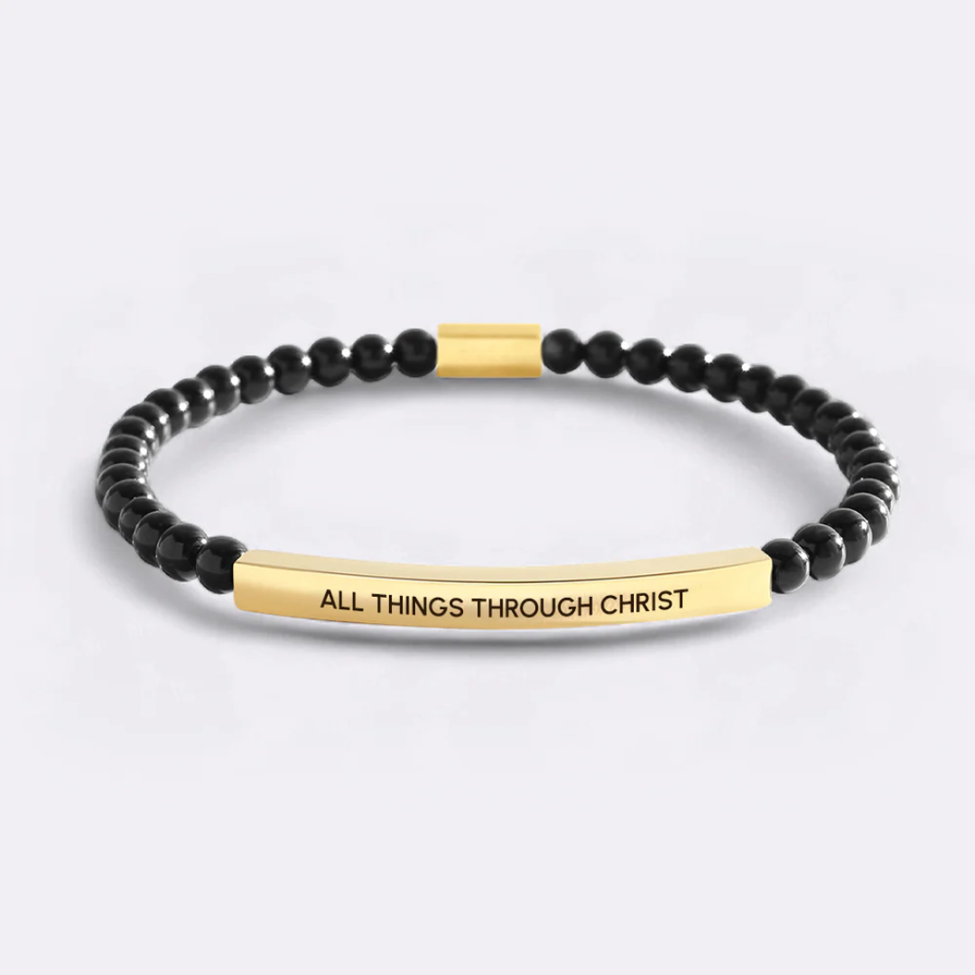 Faith Bracelet - All Things Through Christ