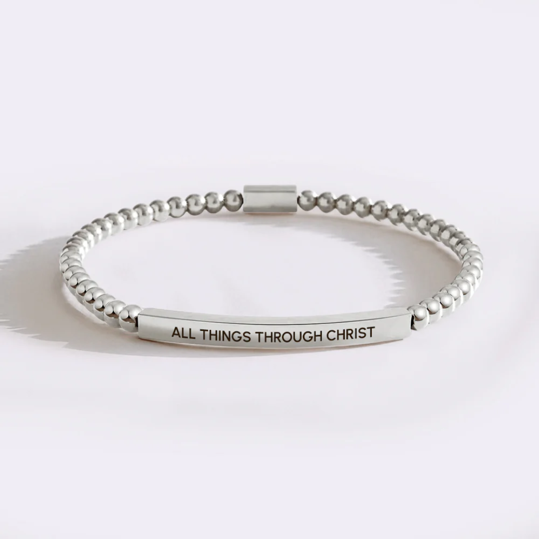 Faith Bracelet - All Things Through Christ