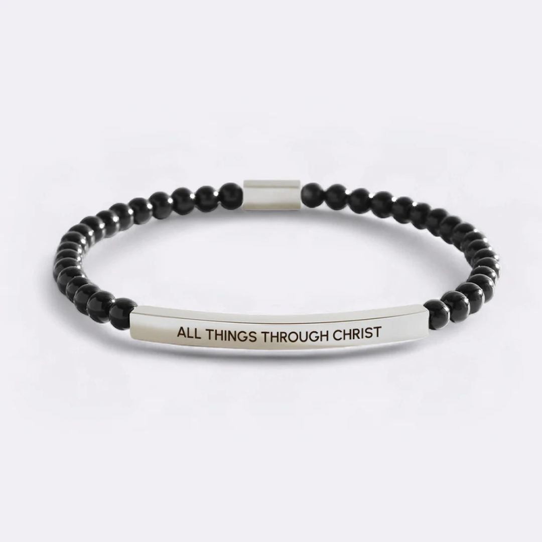 Faith Bracelet - All Things Through Christ