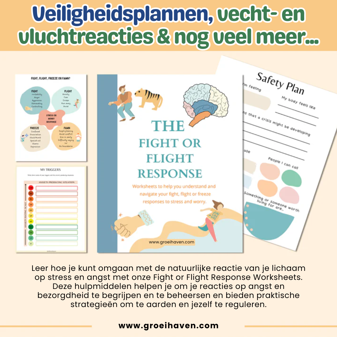 Traumatherapie 90% korting bundel, angst coping vaardigheidskaart, therapie werkbladen, crisistherapie PTSS, angsttherapie hulpmiddel, veiligheidsplan, BPD