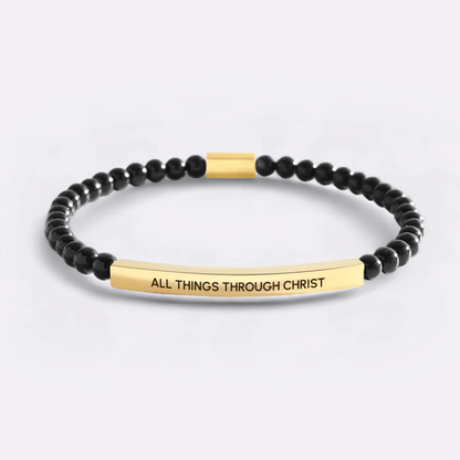 Faith Bracelet - All Things Through Christ