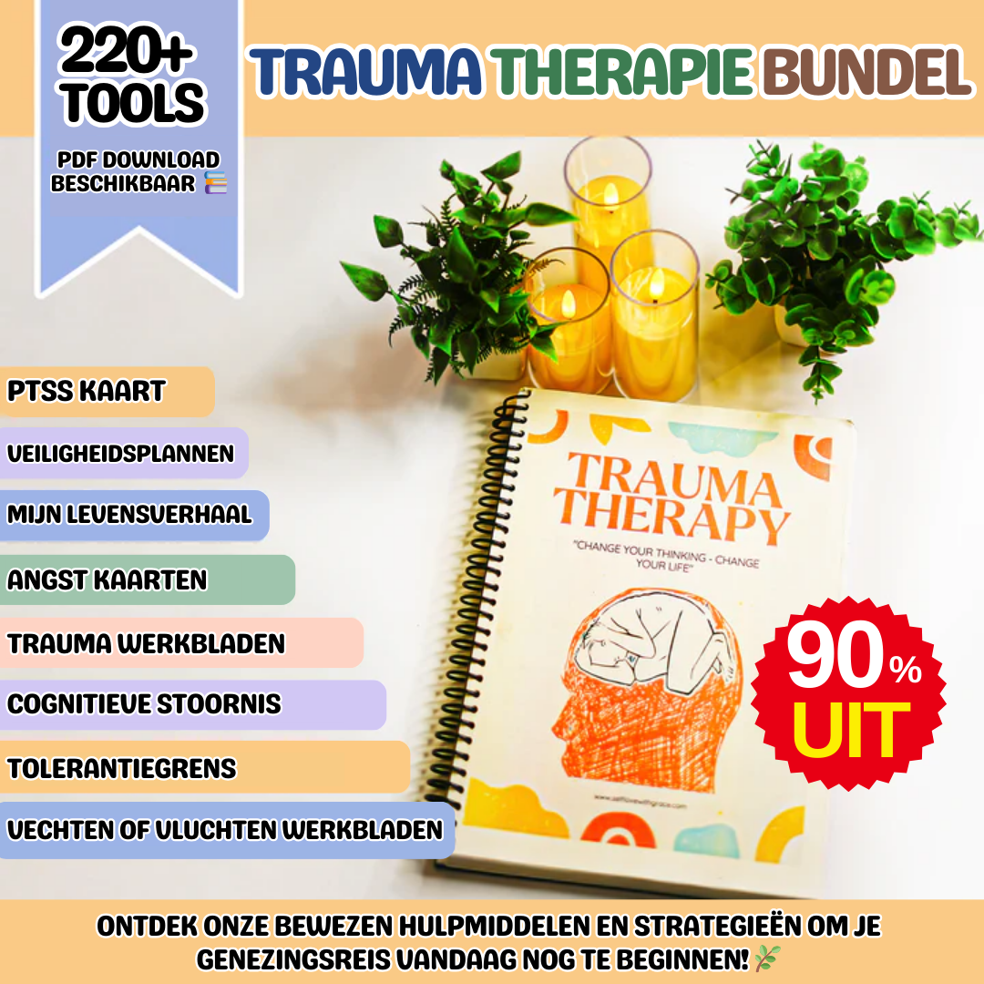 Traumatherapie 90% korting bundel, angst coping vaardigheidskaart, therapie werkbladen, crisistherapie PTSS, angsttherapie hulpmiddel, veiligheidsplan, BPD